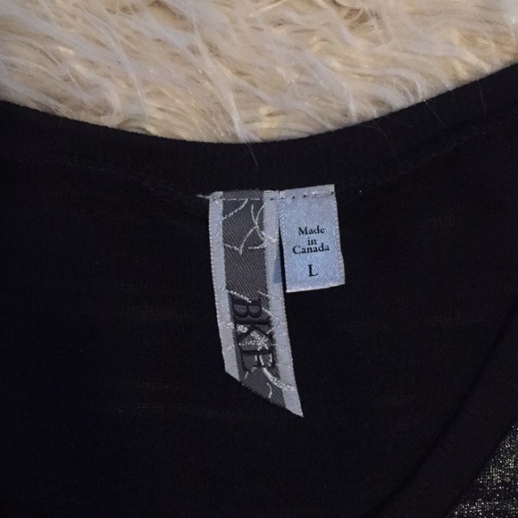 BKE buckle silver and black size Large - Picture 2 of 5